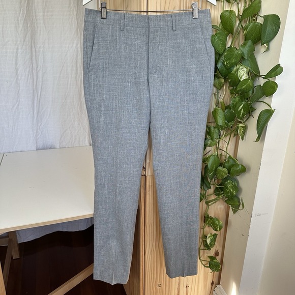 Bonobos Other - Bonobos Tollegno 1900 3D Wool Cotton Linen Textured Pants 31(32)X 32 Tailored